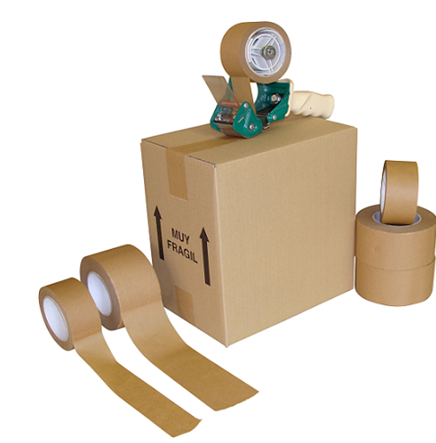 Cinta de papel adhesiva sostenible anónimo (pack de 36 rollos)